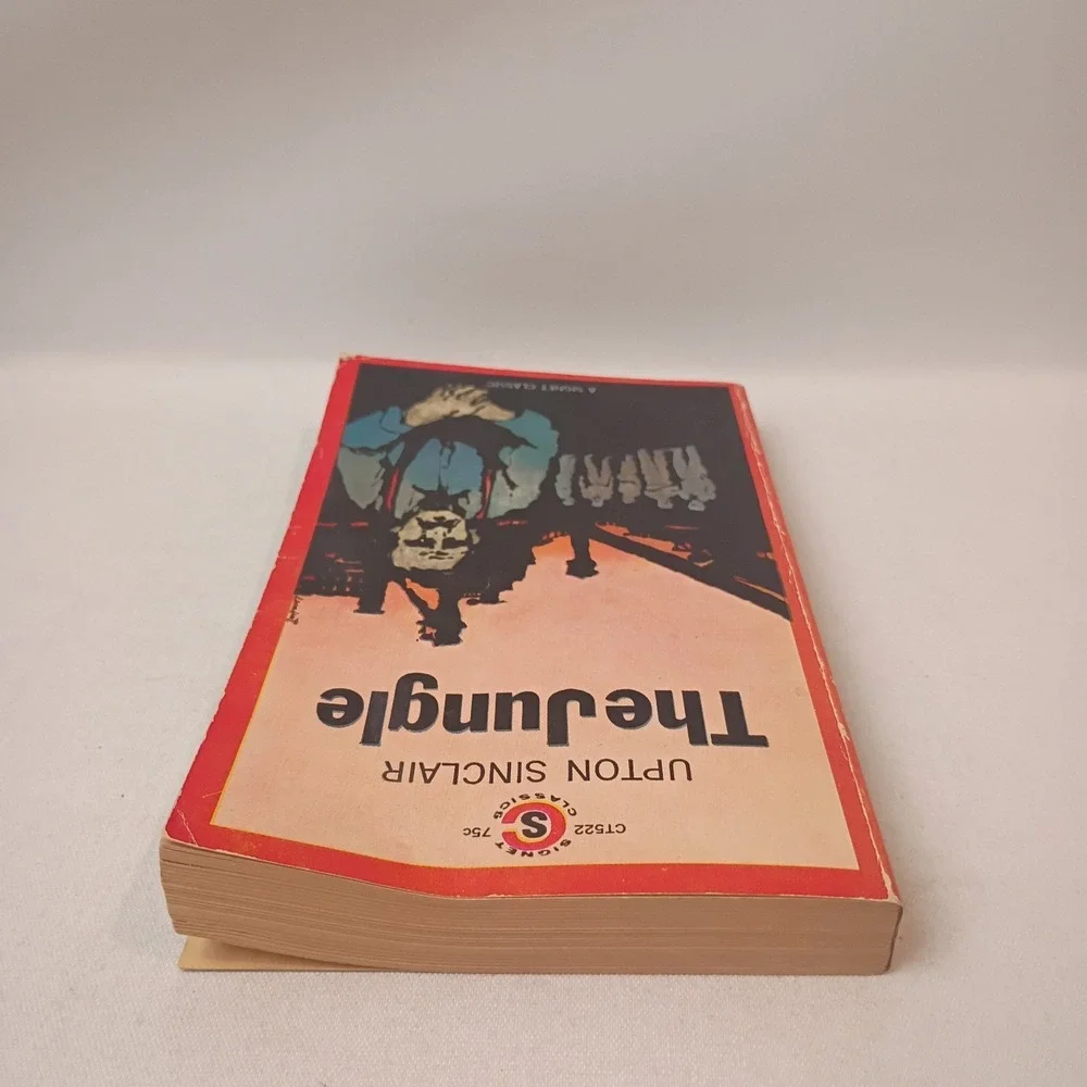 The Jungle by Upton Sinclair  Vintage MM Paperback 15th Printing - Good